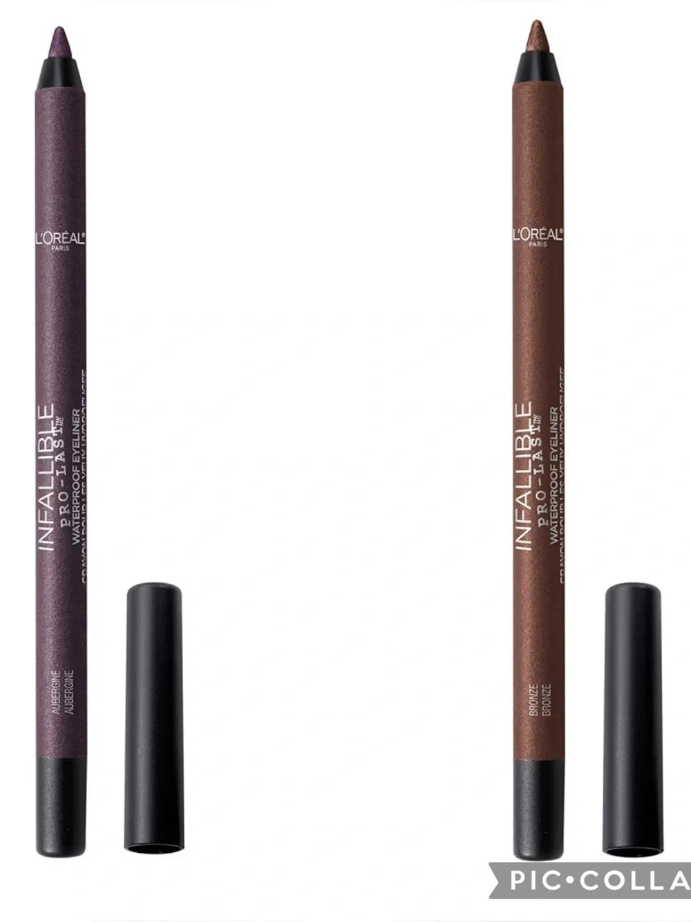L’Oréal Infallible Pro-Last Eyeliner Bundle 840 Bronze & 850 Aubergine NEW